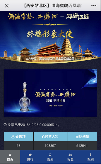 某酒業投票系統開發